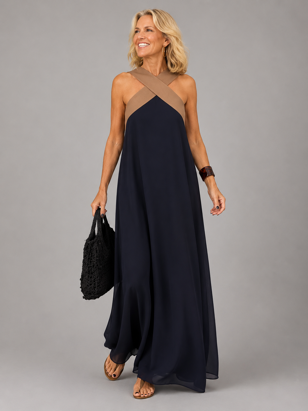Kevara – Kreuzfront-Kleid