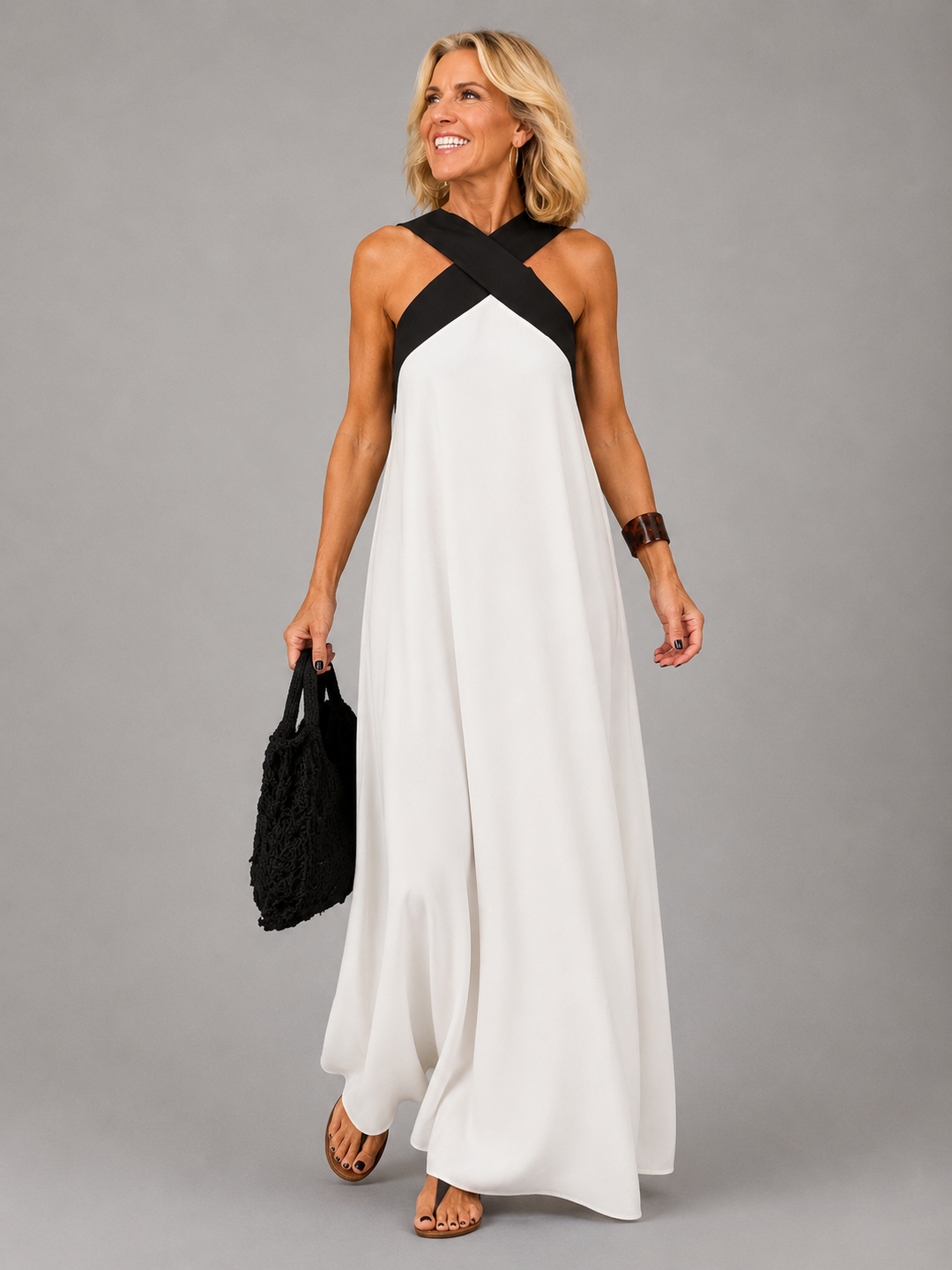Kevara – Kreuzfront-Kleid