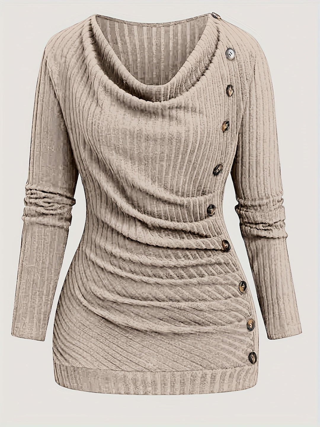 Solyne – Stricktop mit Rundhalsausschnitt