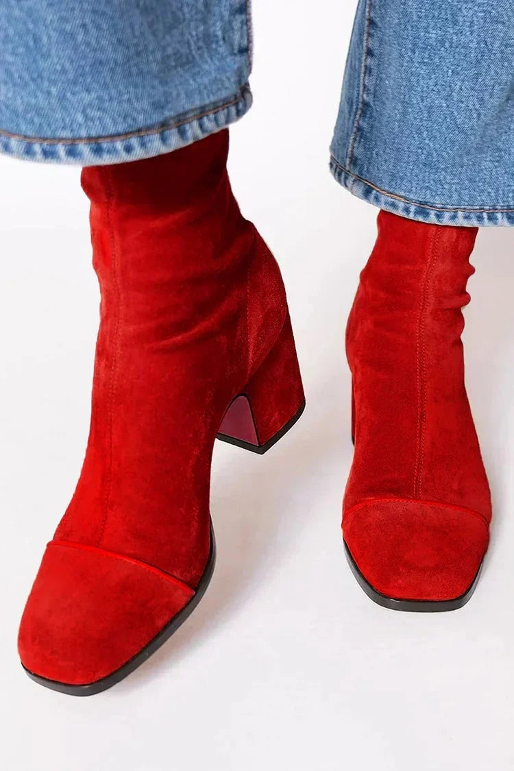 Lunera – Stiefeletten mit eckigem Absatz