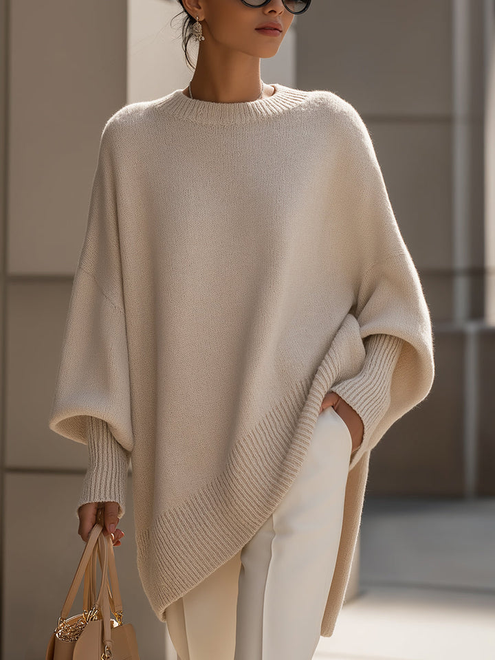 Rivana – weit geschnittener Strickpullover