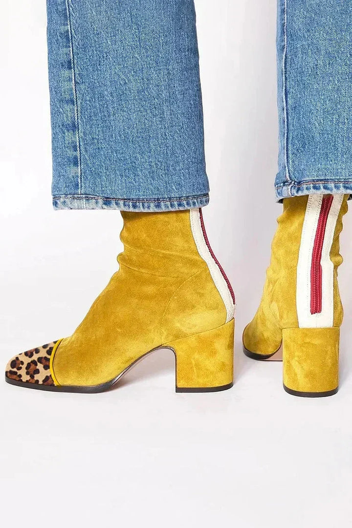 Lunera – Stiefeletten mit eckigem Absatz
