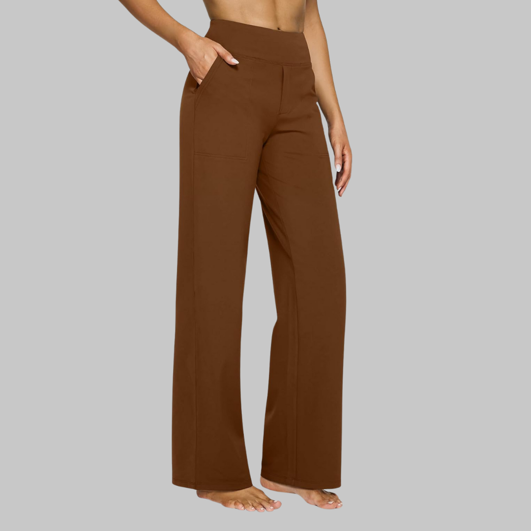 Rylena – hochtaillierte Stretch-Webhose