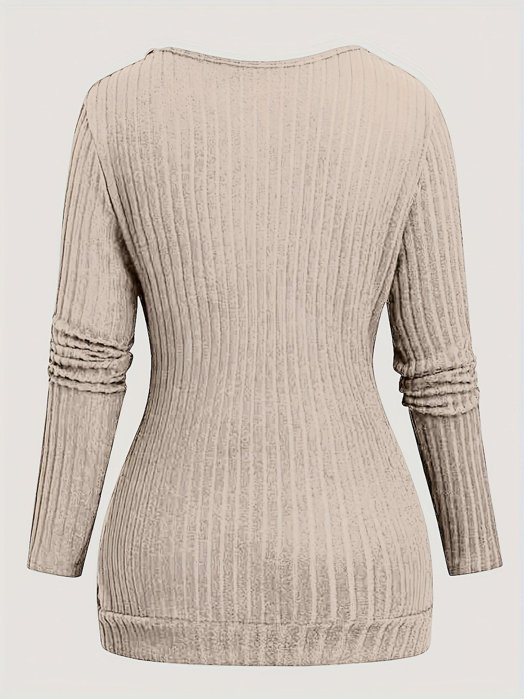 Solyne – Stricktop mit Rundhalsausschnitt
