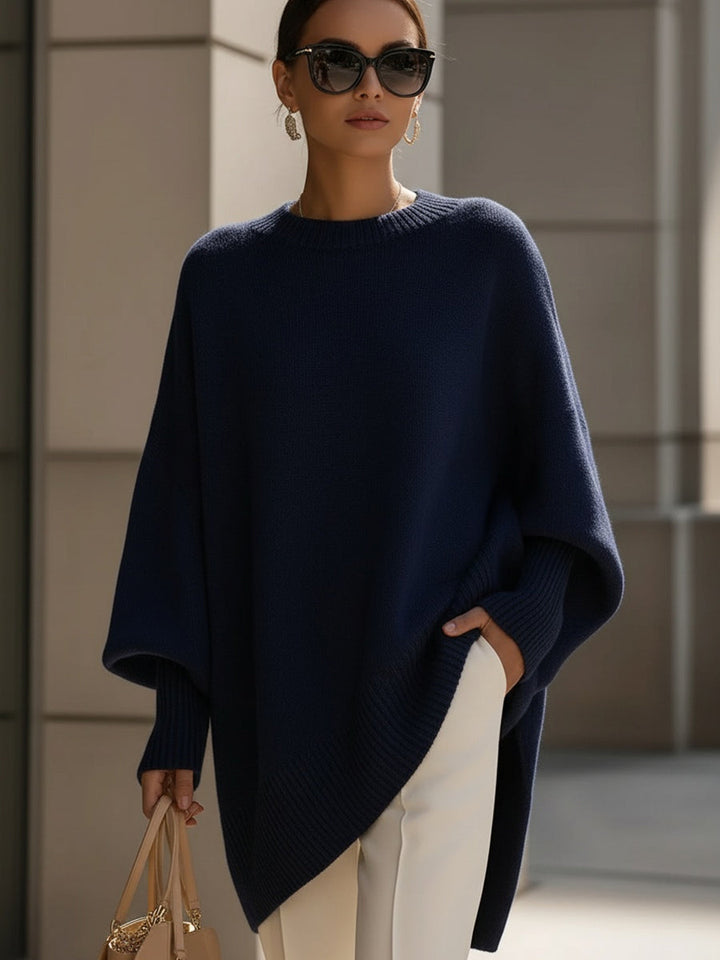 Rivana – weit geschnittener Strickpullover
