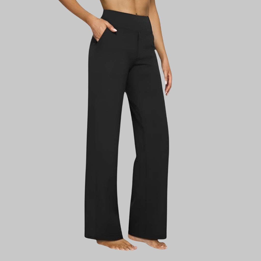 Rylena – hochtaillierte Stretch-Webhose