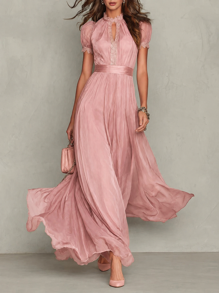 Noreli – Maxi-Chiffonkleid