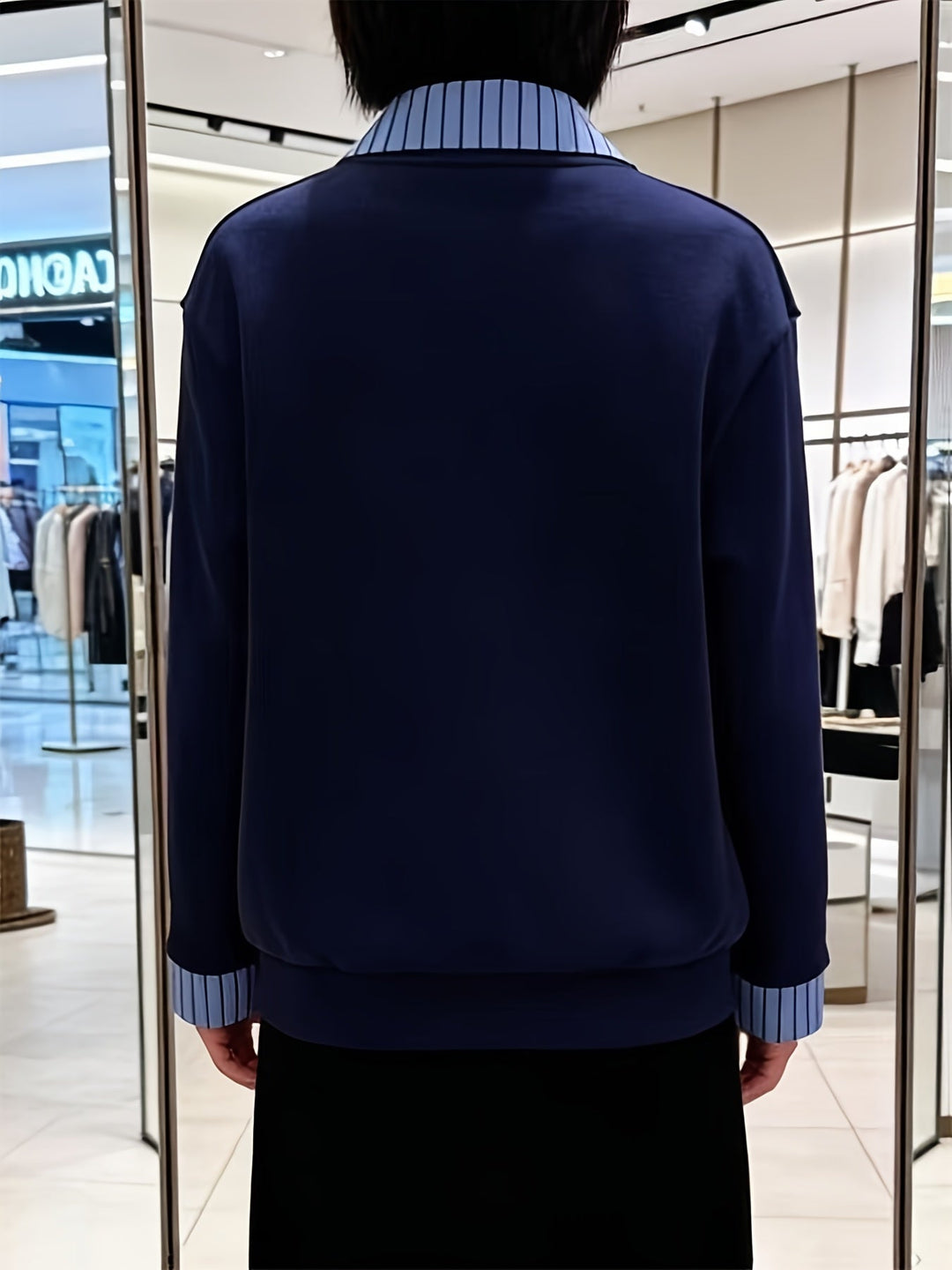 Calira – Mit Reverskragen, Strick-Poloshirt