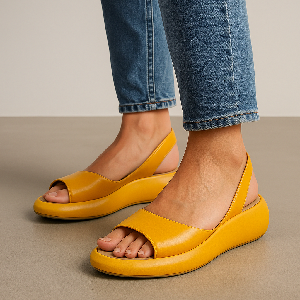 Avenli – Sandalen mit offener Zehenpartie und Gummisohle