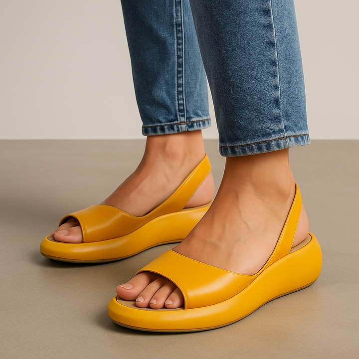 Avenli – Sandalen mit offener Zehenpartie und Gummisohle