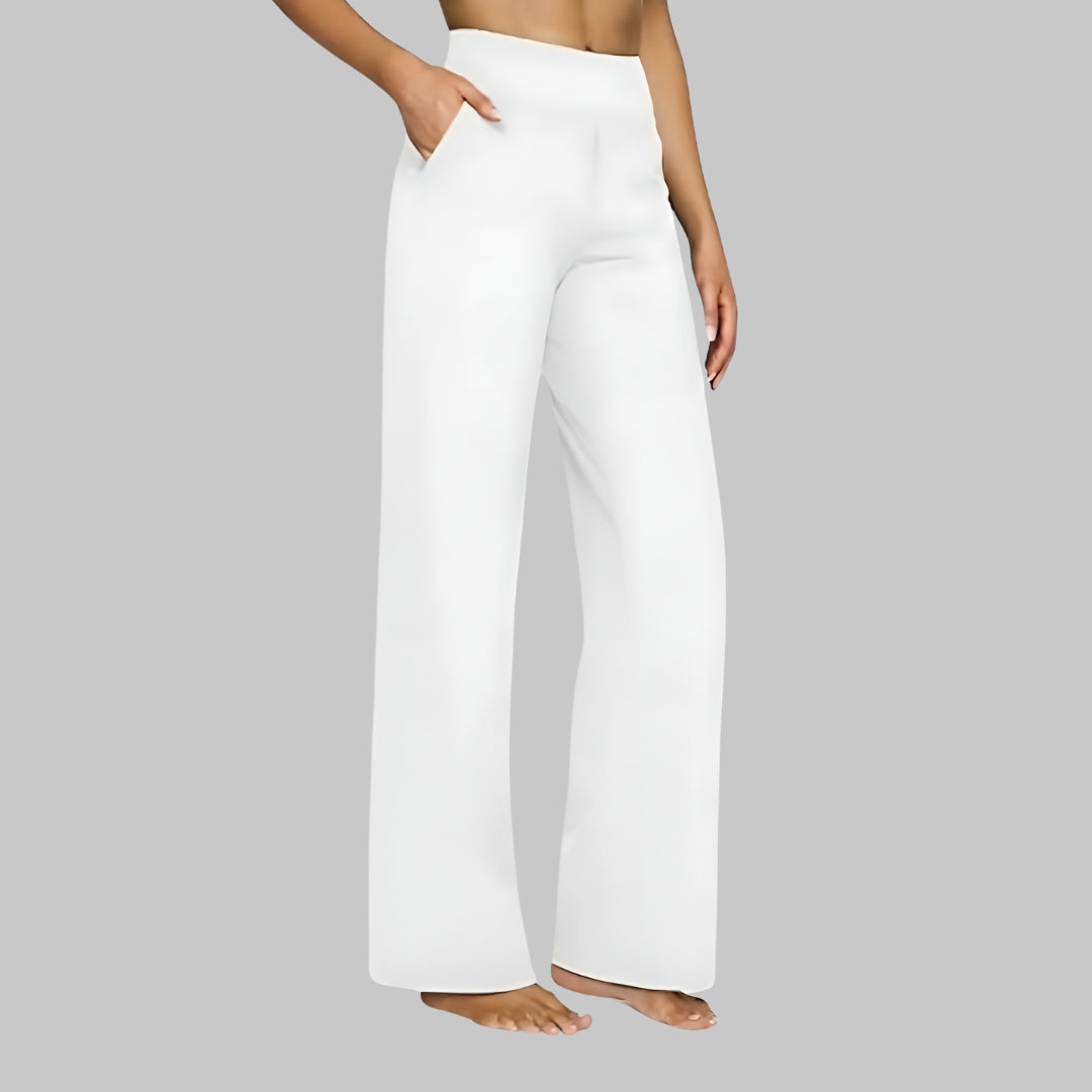 Rylena – hochtaillierte Stretch-Webhose