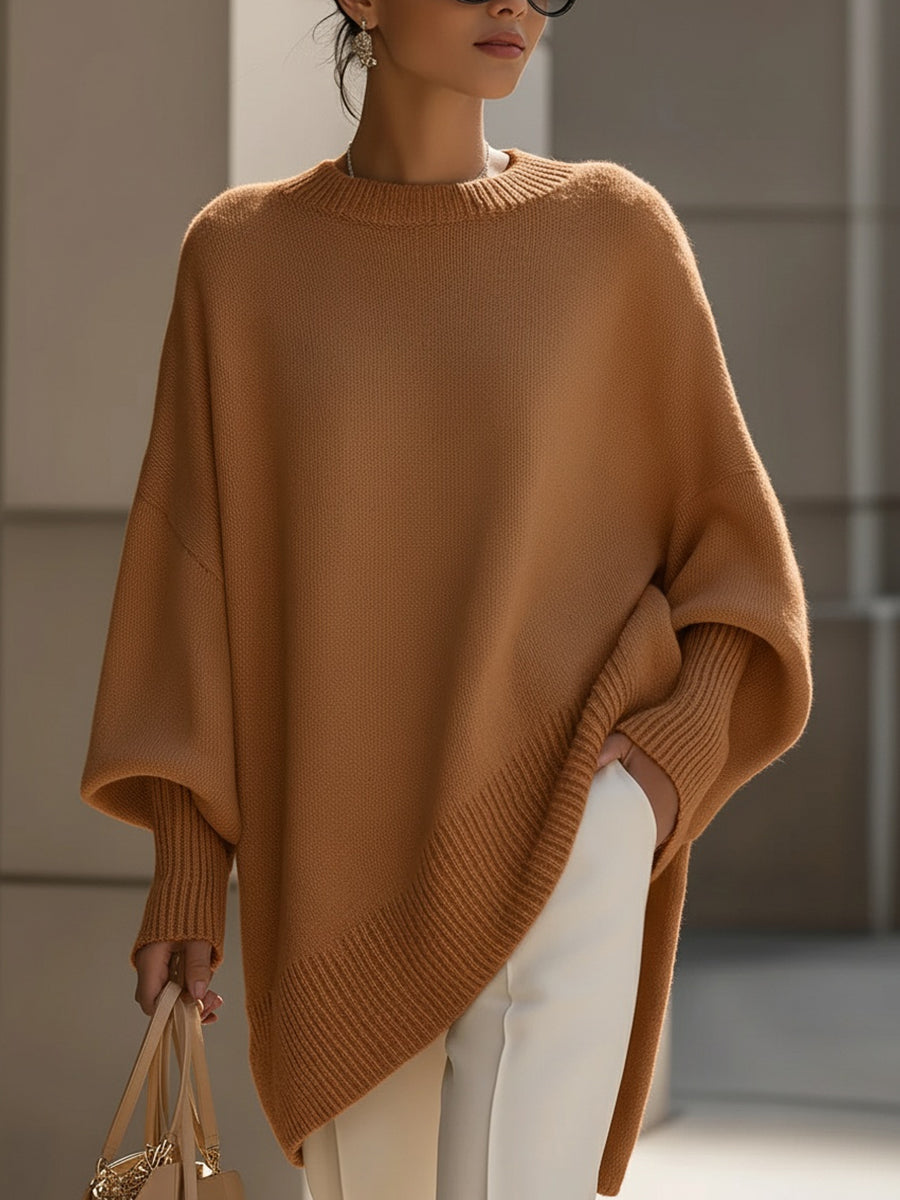 Rivana – weit geschnittener Strickpullover