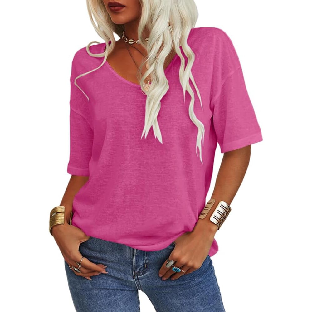 Kelira – T-Shirt mit Tulpenärmeln aus Stretch-Jersey