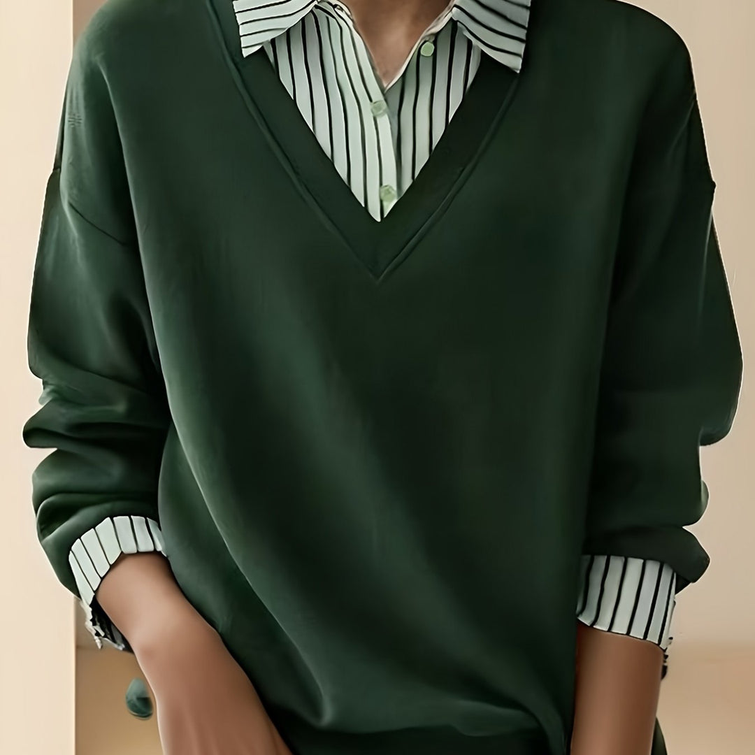 Calira – Mit Reverskragen, Strick-Poloshirt