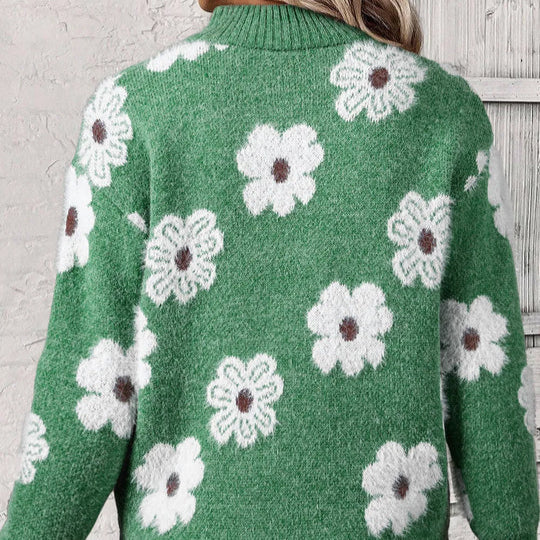 Selaya – Reißverschlusskragen-Pullover