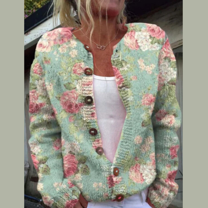 Serava – Strickjacke mit Knopfleiste