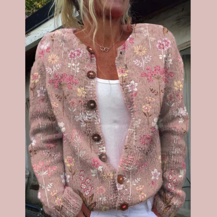Serava – Strickjacke mit Knopfleiste