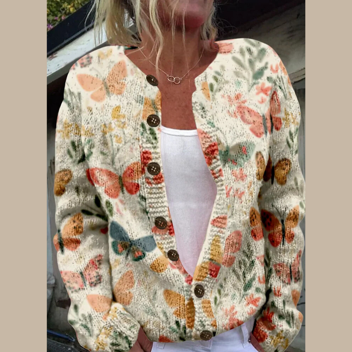 Serava – Strickjacke mit Knopfleiste