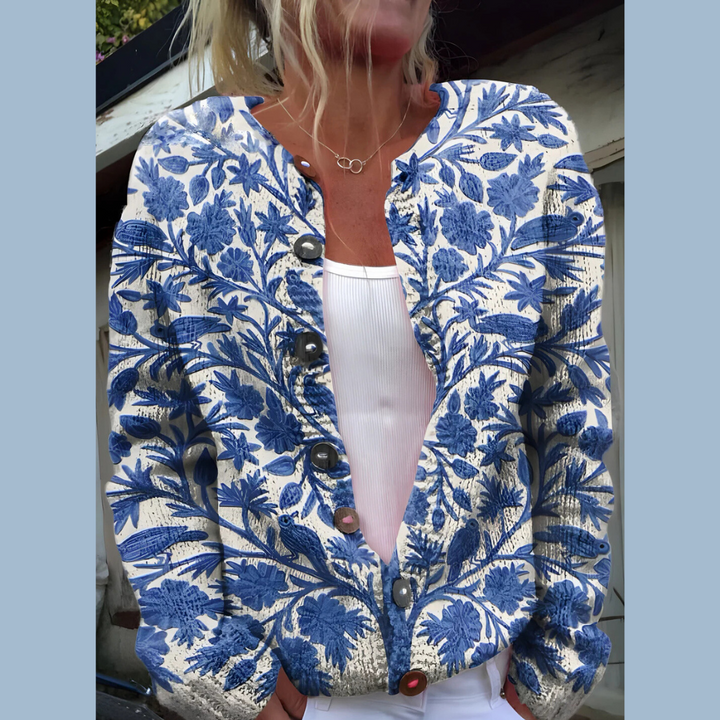 Serava – Strickjacke mit Knopfleiste