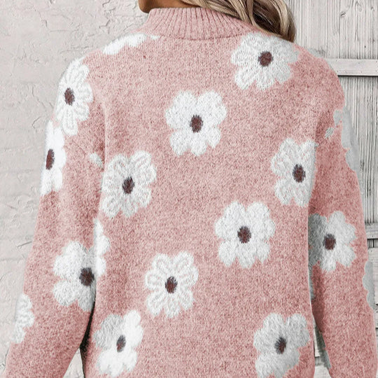 Selaya – Reißverschlusskragen-Pullover