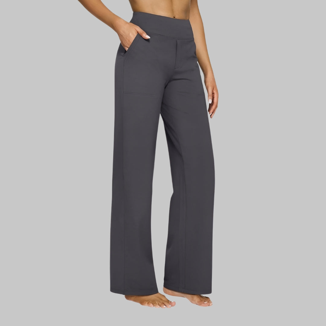 Rylena – hochtaillierte Stretch-Webhose