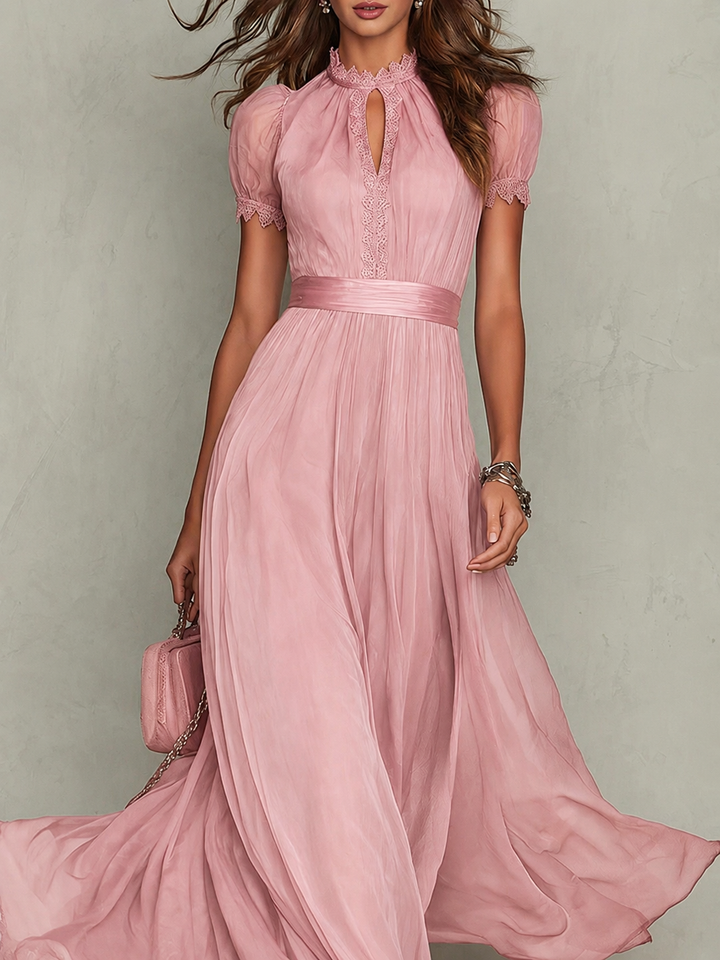 Noreli – Maxi-Chiffonkleid