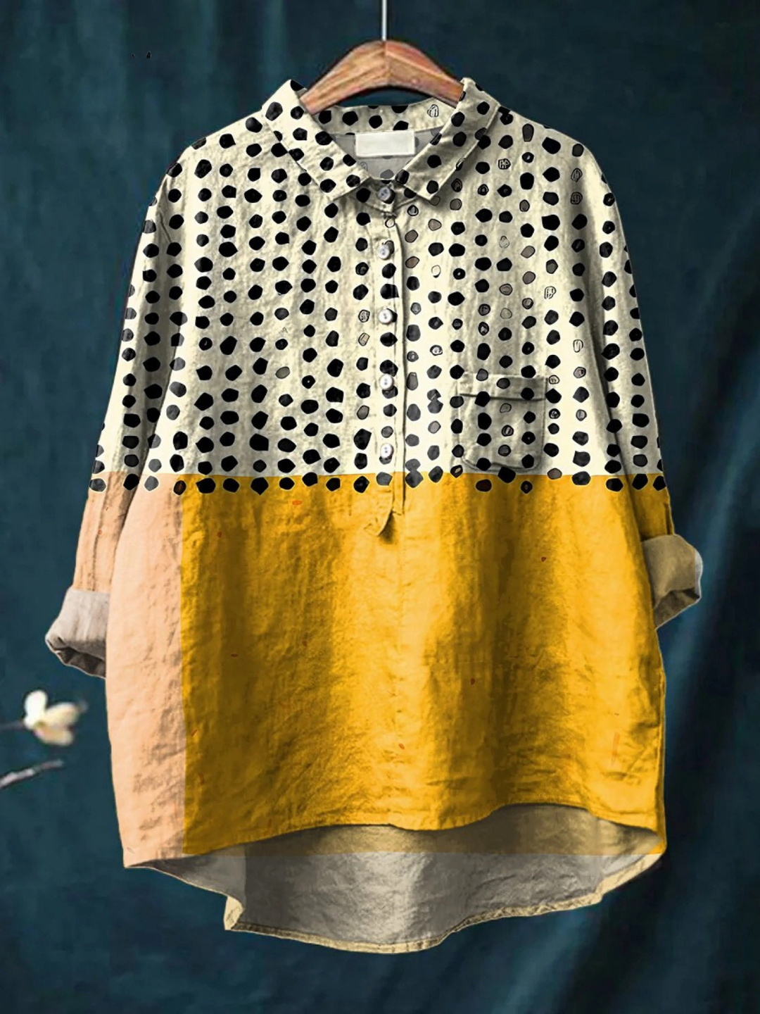 Elyra – Leichtes Shirt in lockerer Passform