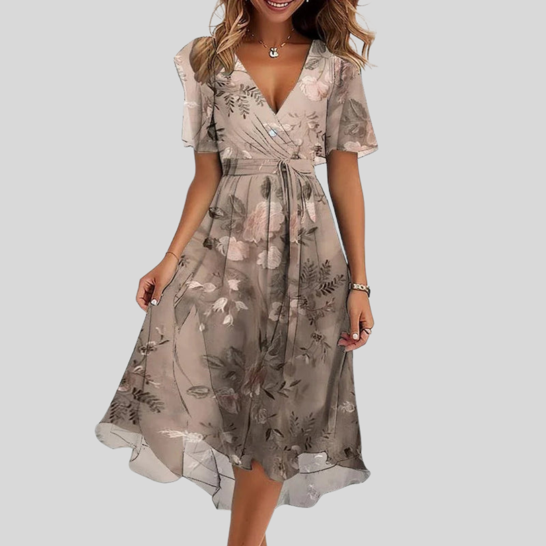 Zaleia – asymmetrisch gesäumtes Kleid