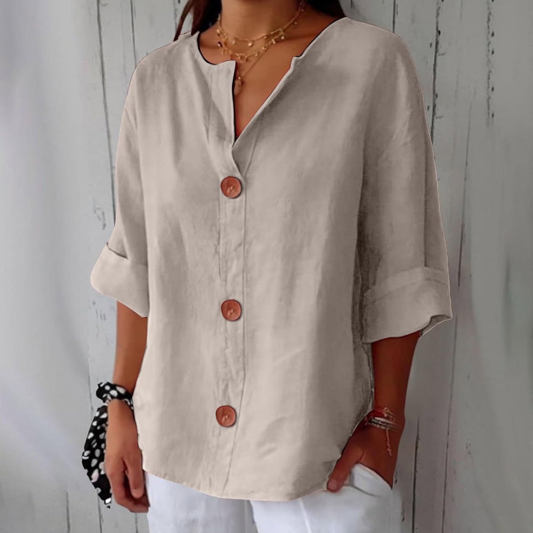 Noreli – kastig geschnittene Bluse