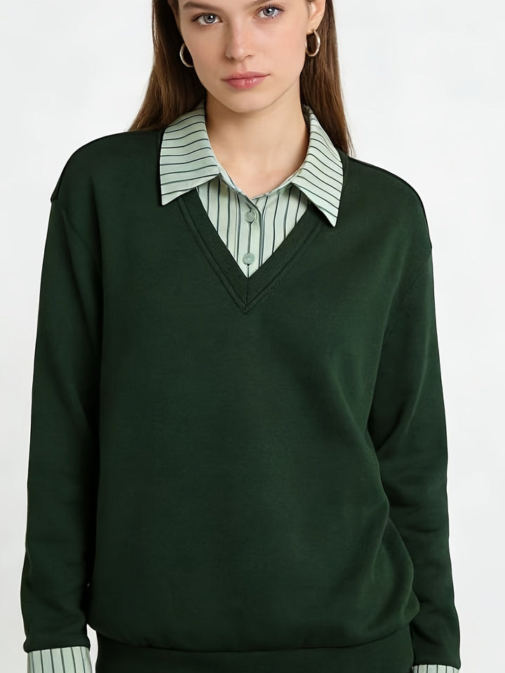 Calira – Mit Reverskragen, Strick-Poloshirt