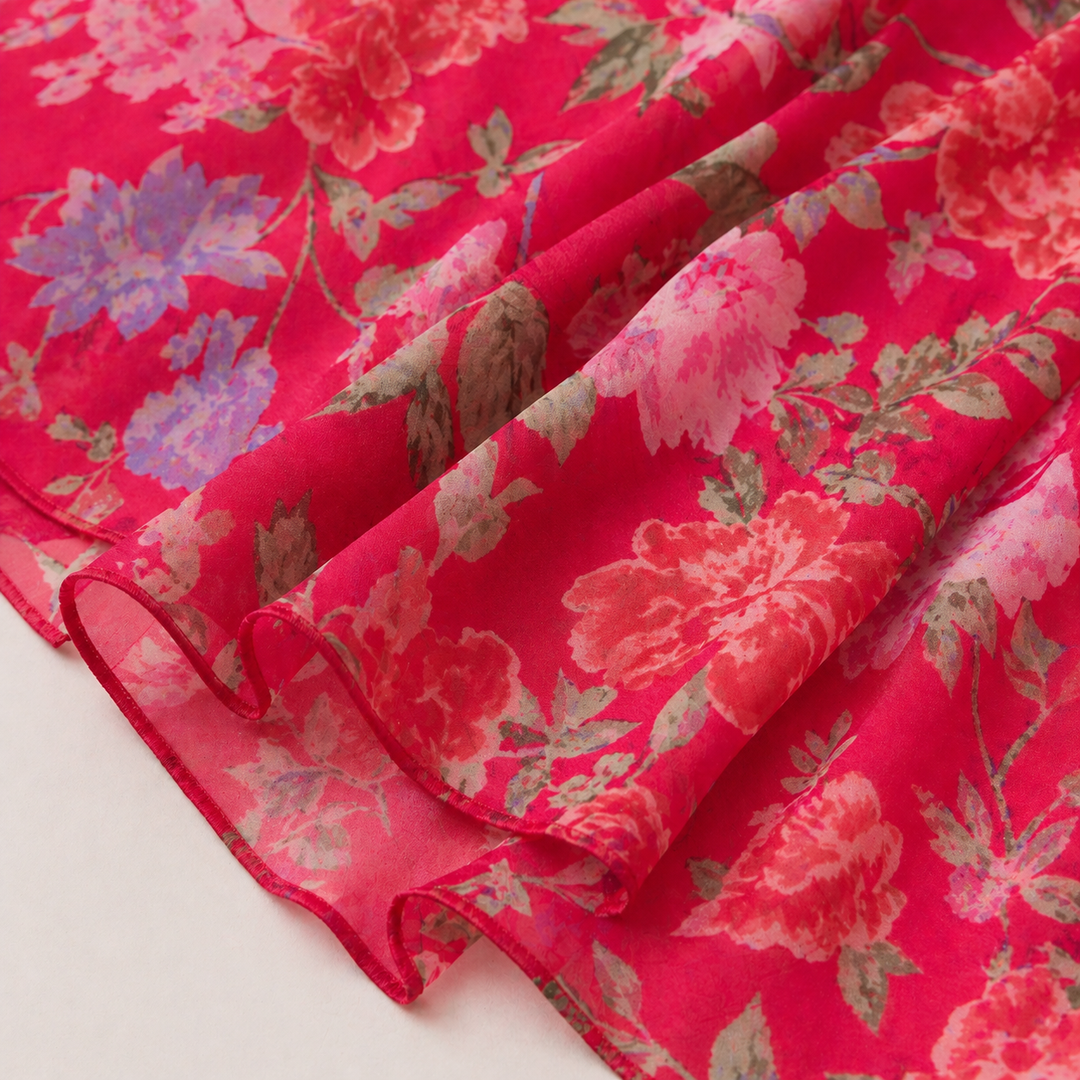 Naliri – Midi-Kleid aus Wickelgewebe