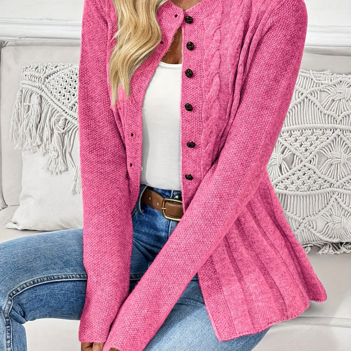 Noreli – Strickjacke mit gedrehtem Detail