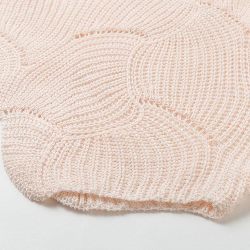 Velira – wellenförmiger, offen gestrickter Pullover