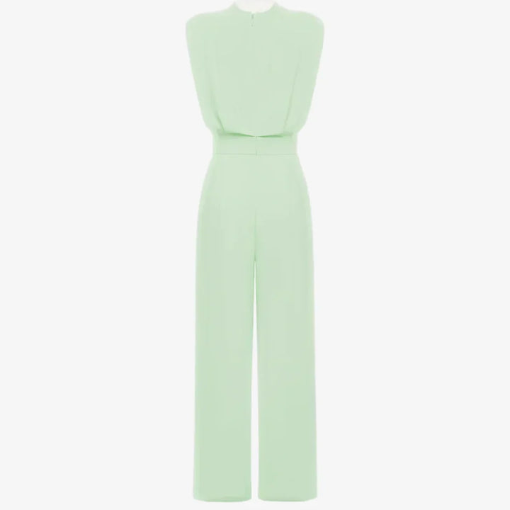 Neraya – mit gepolsterten Schultern, Stretchgewebe-Jumpsuit