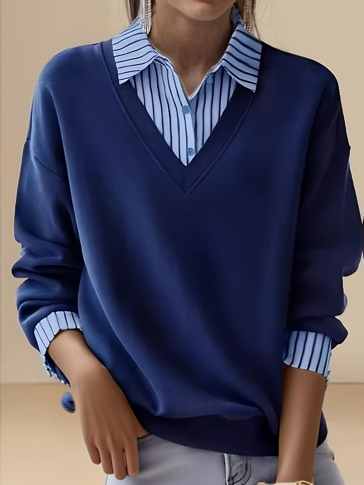 Calira – Mit Reverskragen, Strick-Poloshirt