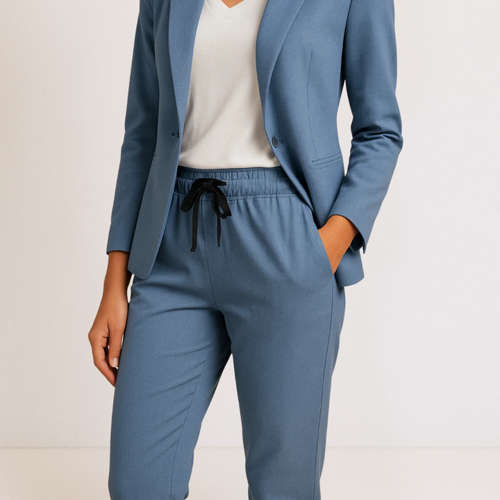 Nirelle – Strukturierte Jacke aus leichtem Anzugstoff