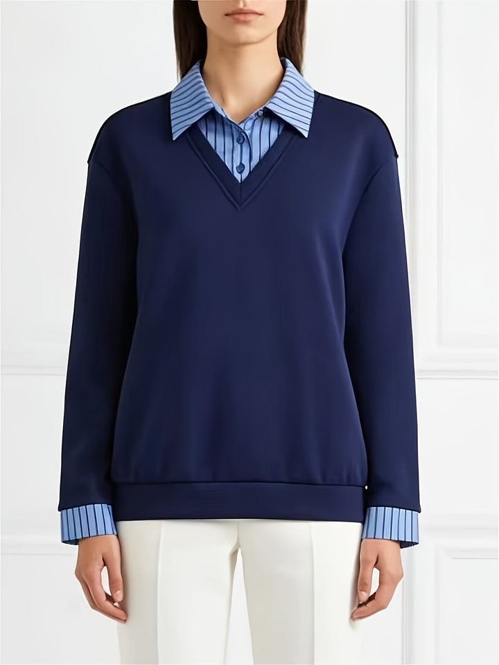 Calira – Mit Reverskragen, Strick-Poloshirt