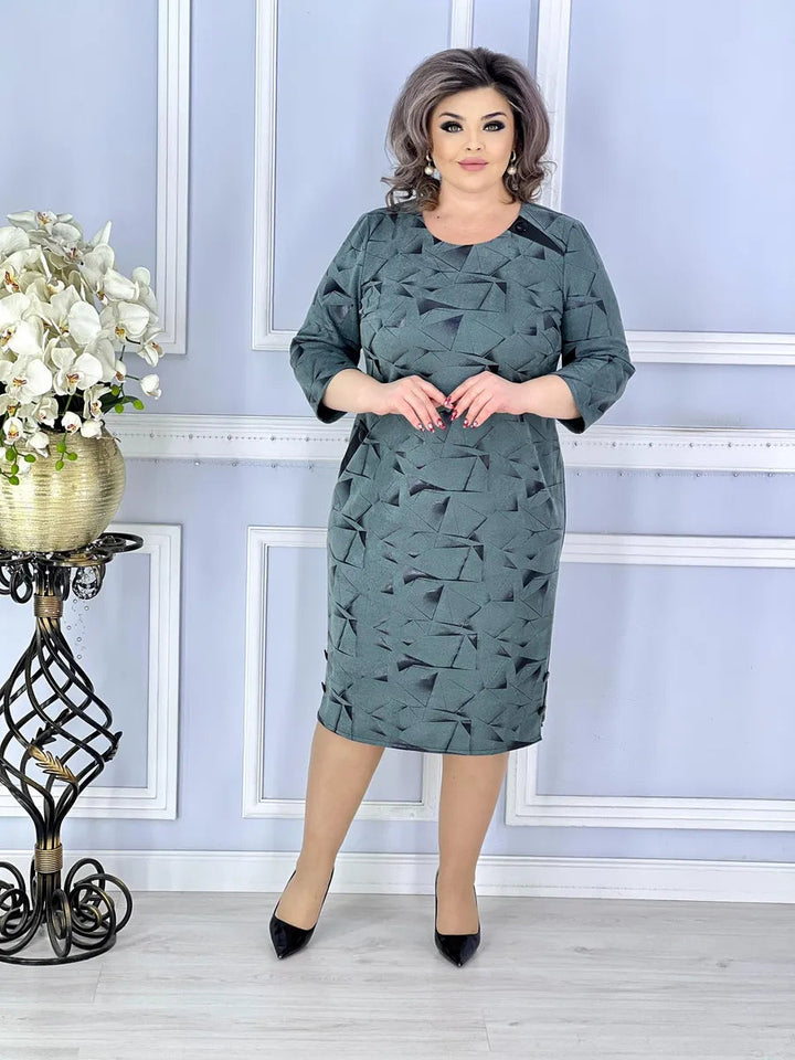 Selora – Bedrucktes A-Linien-Kleid