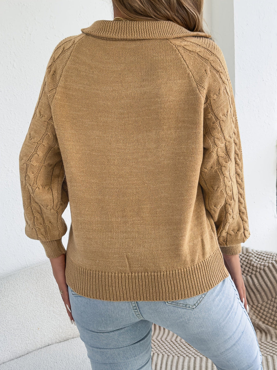 Mevira – Laternenärmel-Pullover