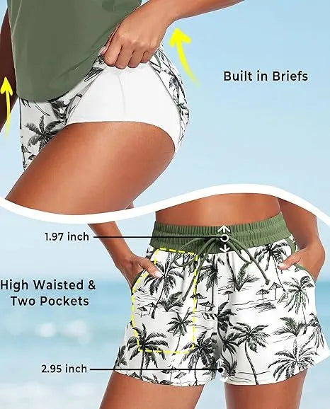 Rilena – Tankini-Set mit Taschen und Shorty