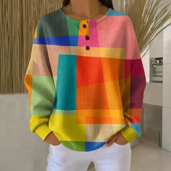 Noreva – Doppellagiger, strukturierter Pullover