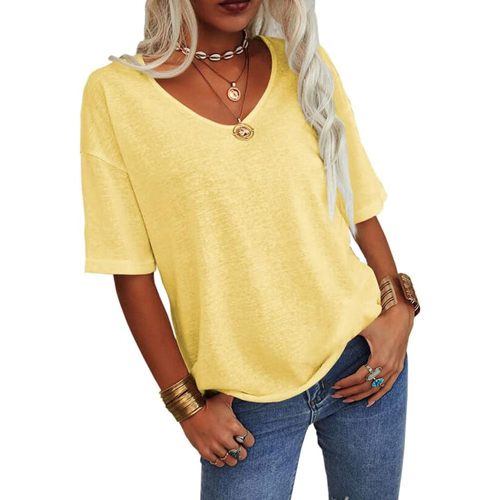 Kelira – T-Shirt mit Tulpenärmeln aus Stretch-Jersey