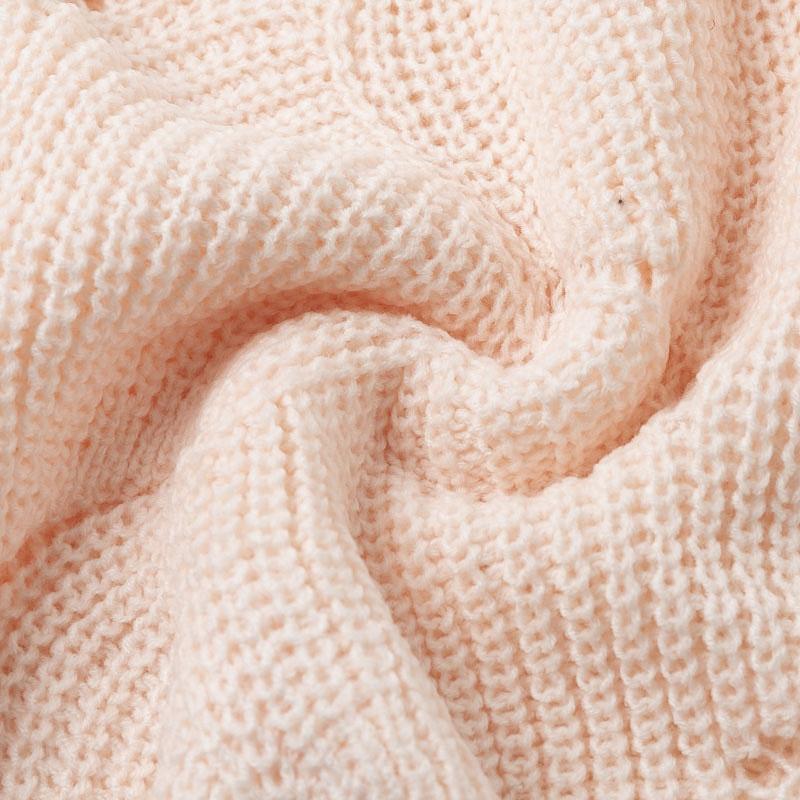 Velira – wellenförmiger, offen gestrickter Pullover