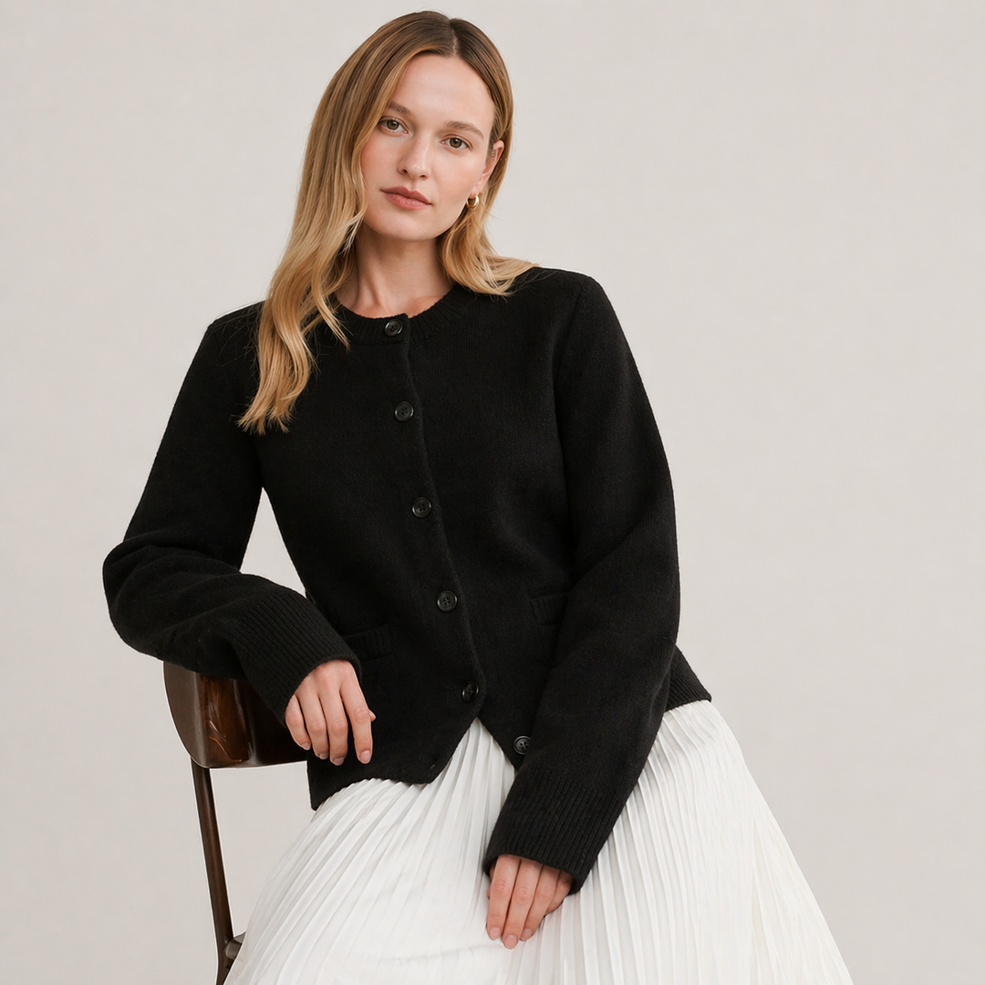 Leniva – Strickjacke mit Knopfleiste