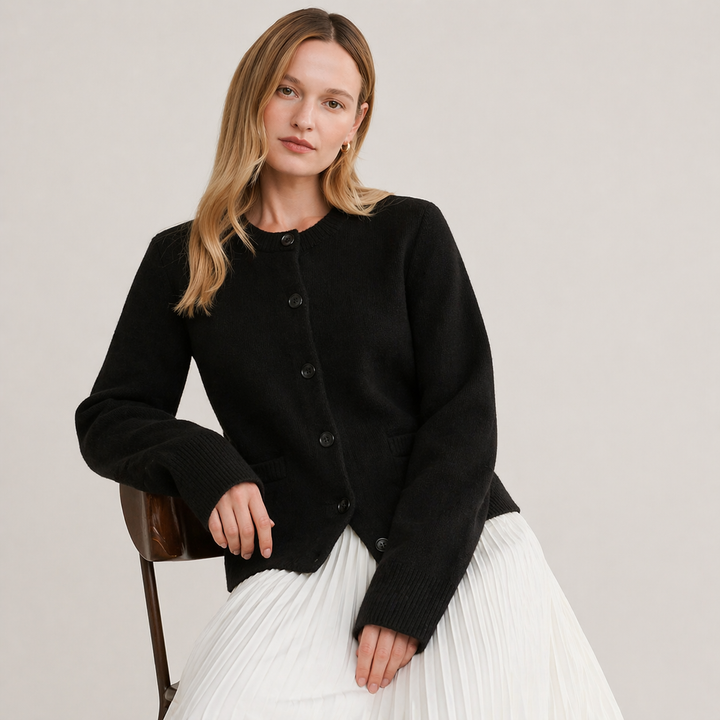 Leniva – Strickjacke mit Knopfleiste