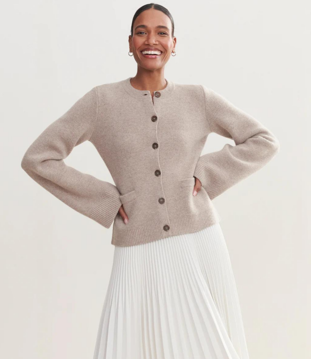 Leniva – Strickjacke mit Knopfleiste