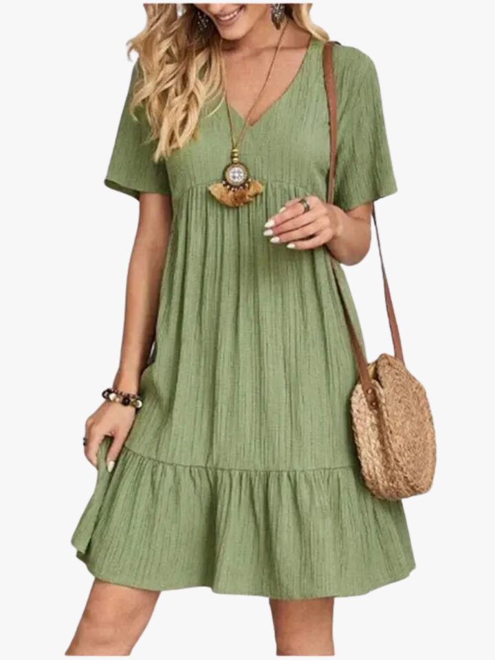 Nivara – Kleid mit Rüschendetails