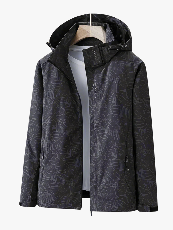 Luniva – Wasserabweisende Blattdruckjacke