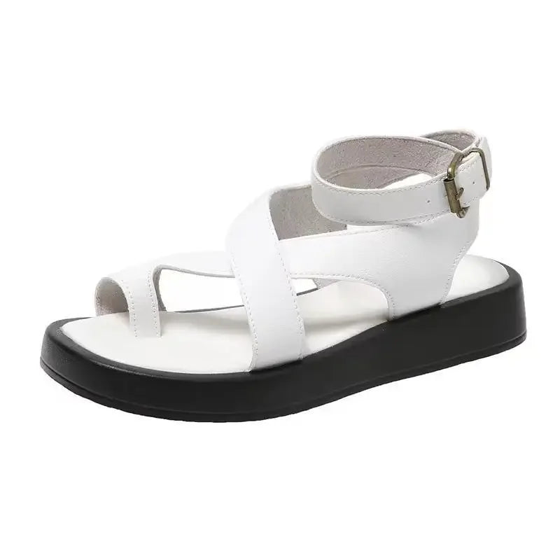 Elyra – Gummi-Sandalen mit konturiertem Fußbett