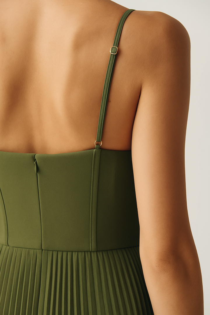 Solyne – rückenfreies gewebtes Kleid